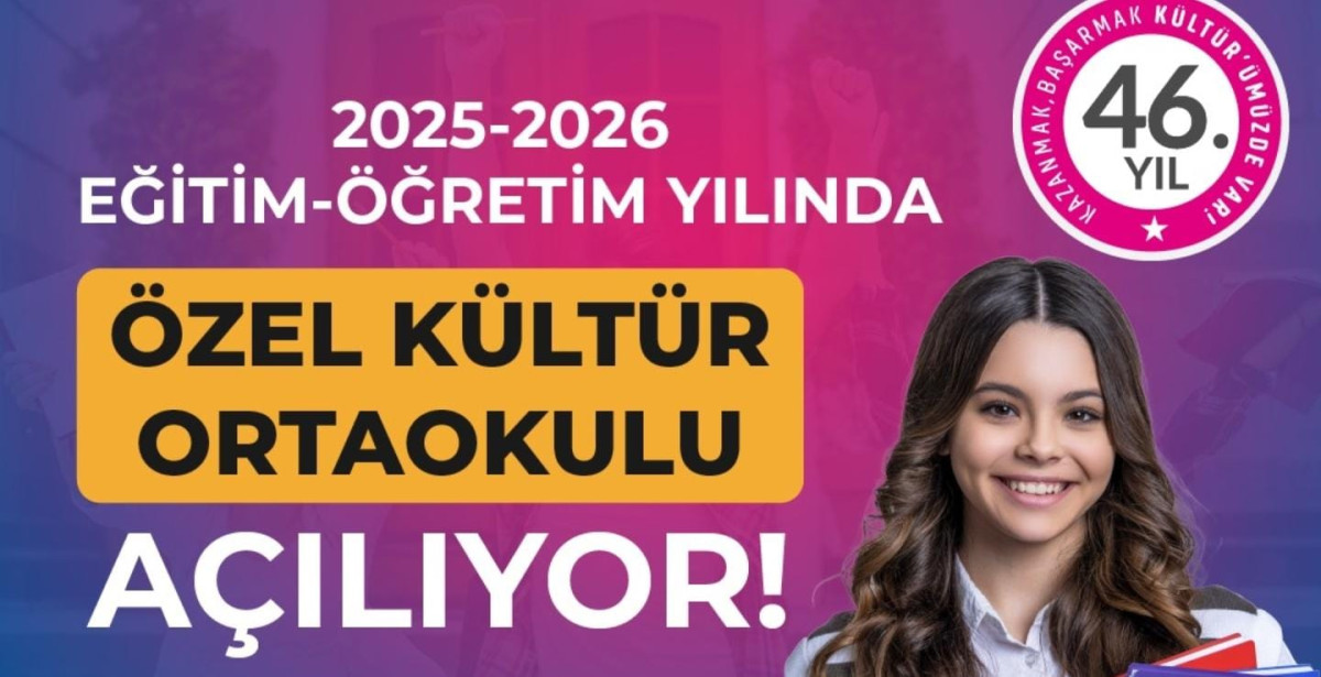 Kültür Eğitim Kurumları bir ilke imza daha atarak özel ortaokul açıyor