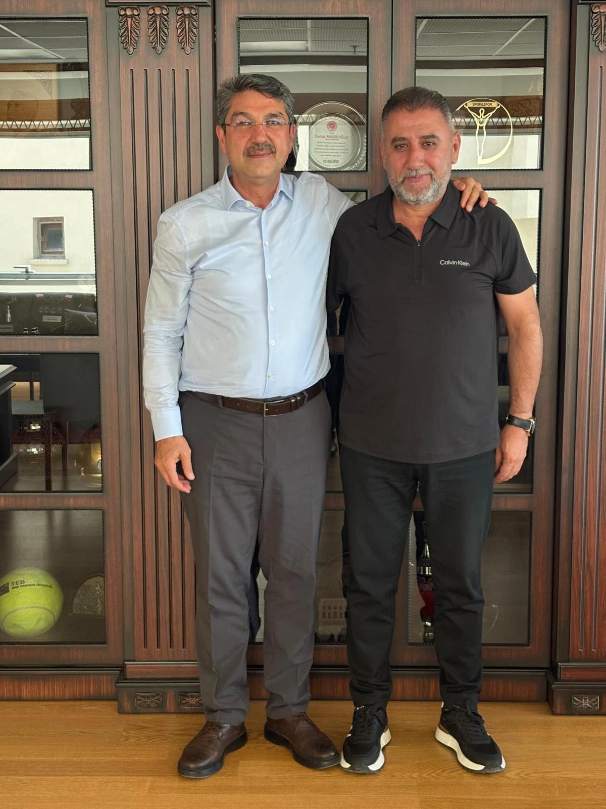 MEDENİ DEMİRKALE'DEN NASIROĞLU&rsquo;NA ZİYARET