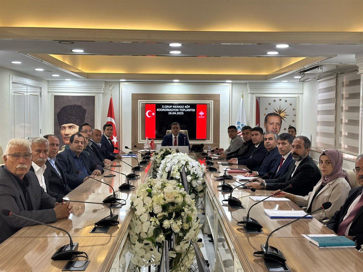 Merkez Köy Muhtarları Toplantısı Gerçekleştirildi