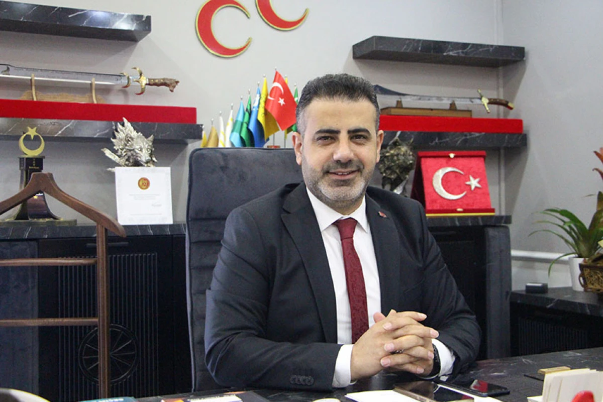 MHP BATMAN İL BAŞKANI &Ccedil;ETİN&rsquo;DEN BATMAN OLAY GAZETESİ&rsquo;NE TEBRİK MESAJI