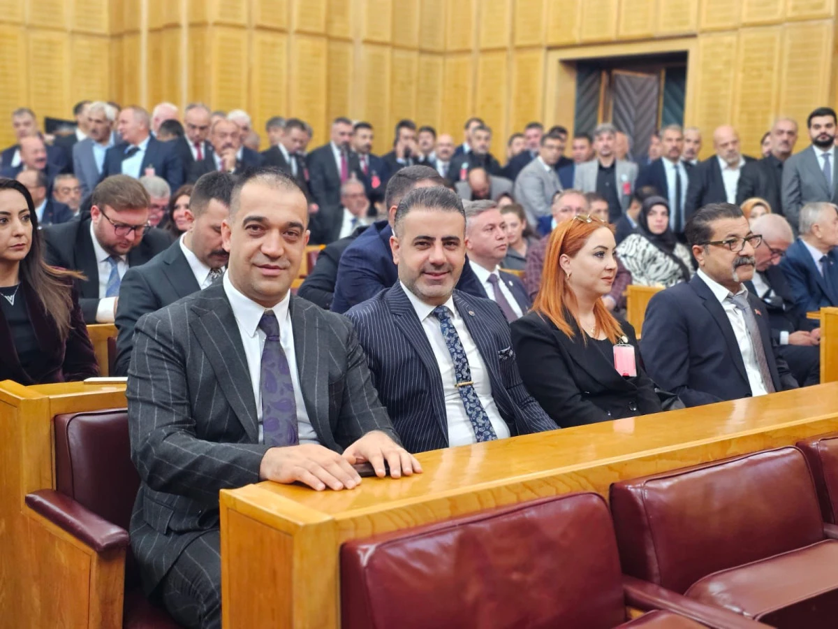 MHP BATMAN TEŞKİLATI ANKARA ‘DA MECLİS’TE TAM KADRO YERİNİ ALDI