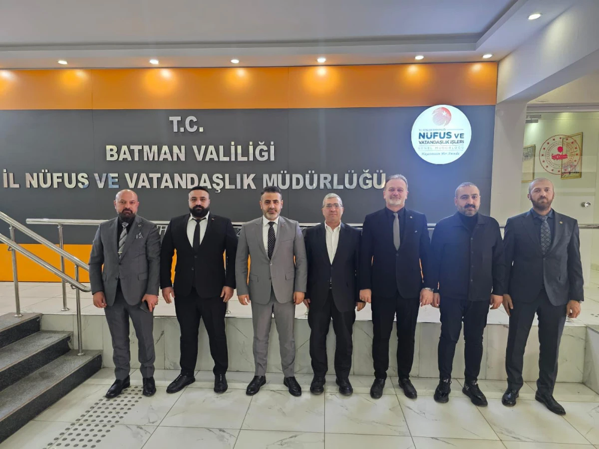 MHP İL BAŞKANI MUHAMMED ARİF &Ccedil;ETİN&rsquo;DEN ZİYARET &Ccedil;IKARTMASI