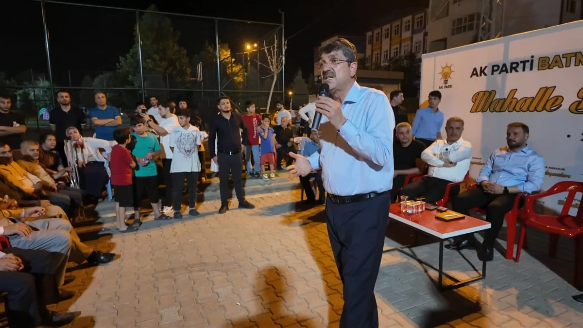  MİLLETVEKİLİ NASIROĞLU "HER ZAMAN HALKIMIZIN YANINDAYIZ"