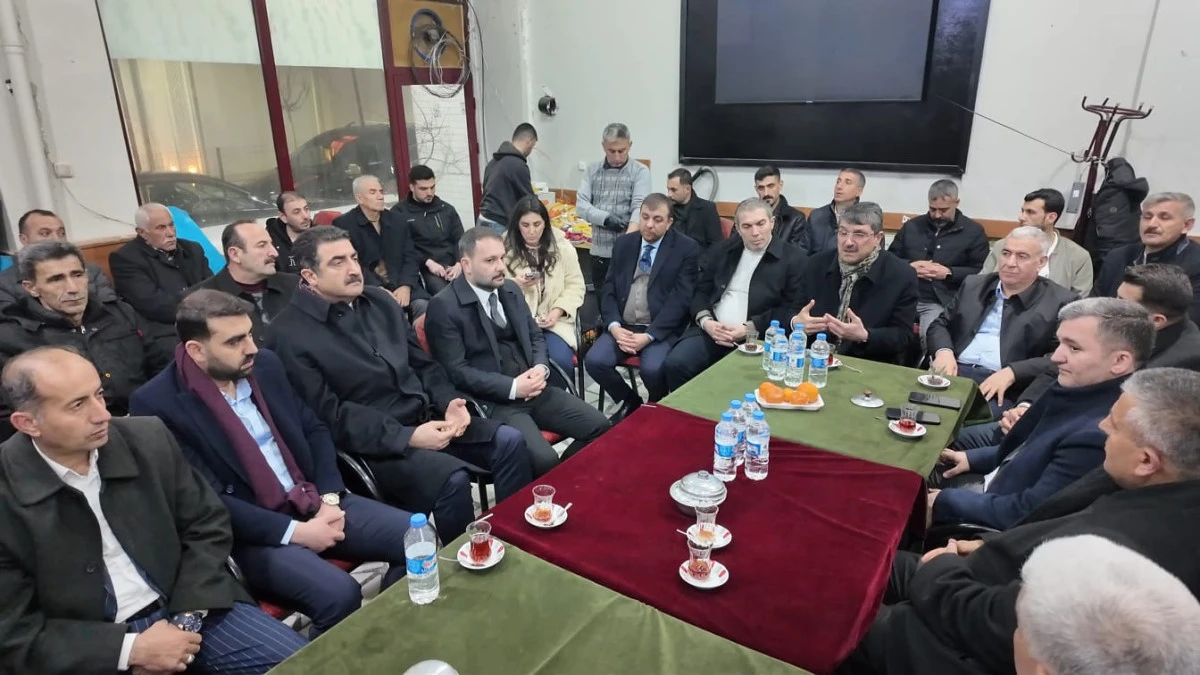 MİLLETVEKİLİ NASIROĞLU SASON&rsquo;DA İFTAR SOFRASINA KONUK OLDU