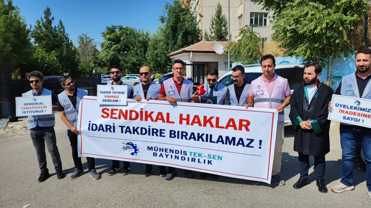 M&Uuml;HENDİS TEK-SEN&rsquo;DEN &ldquo;SENDİKAL TARAFSIZLIK&rdquo; VURGUSU