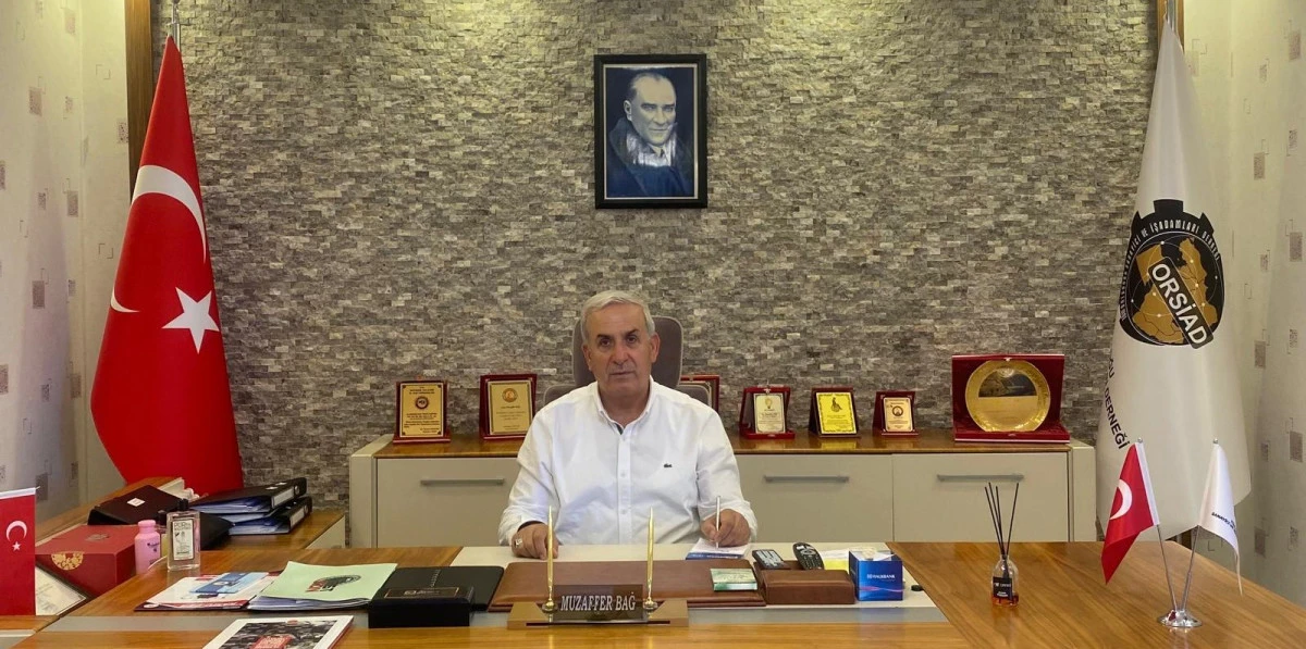 ORSİAD’ İN GENEL BAŞKANLIĞINA BATMANLI İŞ İNSANI MUZAFFER BAĞ GETİRİLDİ