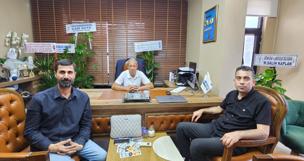 REAL KONAK HOTEL GENEL M&Uuml;D&Uuml;R&Uuml; SİNAN SARI'DAN GAZETEMİZE ZİYARET
