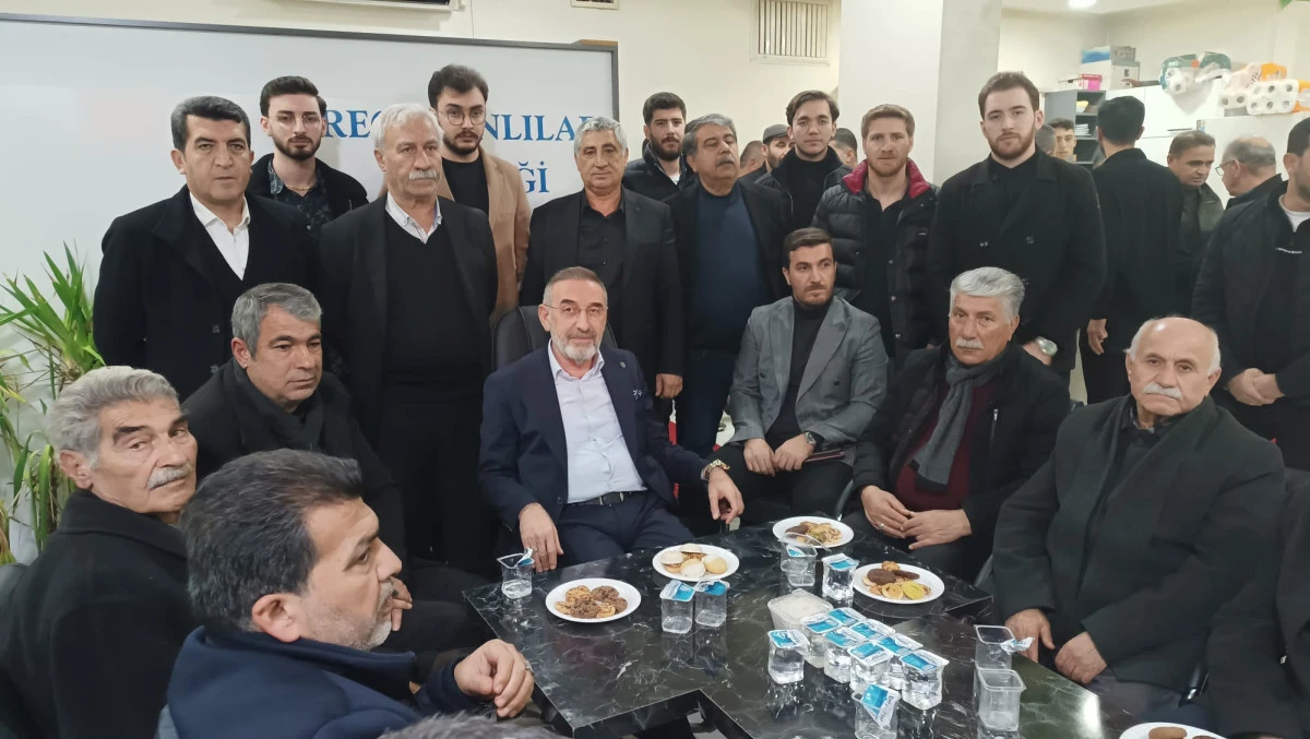 RECEBANLILAR AŞİRETİ BAŞKANI M.SALİH BAKTAŞ G&Ouml;VDE G&Ouml;STERİSİ YAPTI