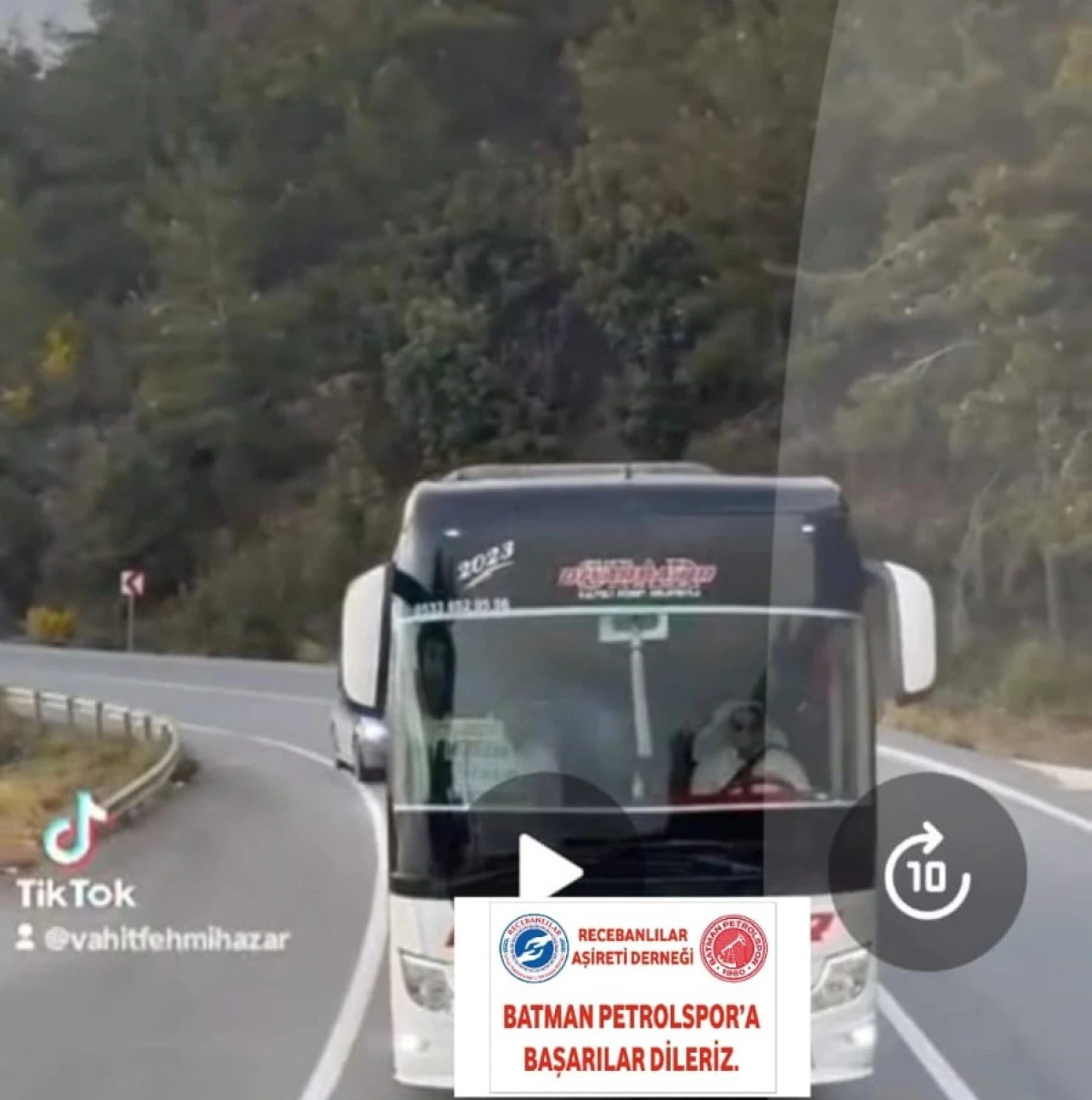 RECEBANLILAR DERNEĞİ’NDEN PETROLSPOR’A TAM DESTEK: TARAFTARA 2 OTOBÜS TAHSİS ETTİ