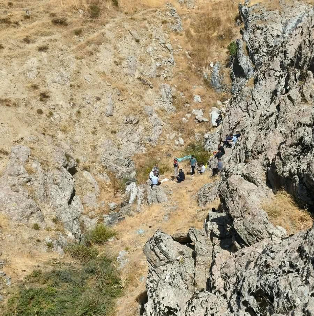 SASON'DA ACI OLAY: DAĞDA &Ouml;L&Uuml; BULUNDU