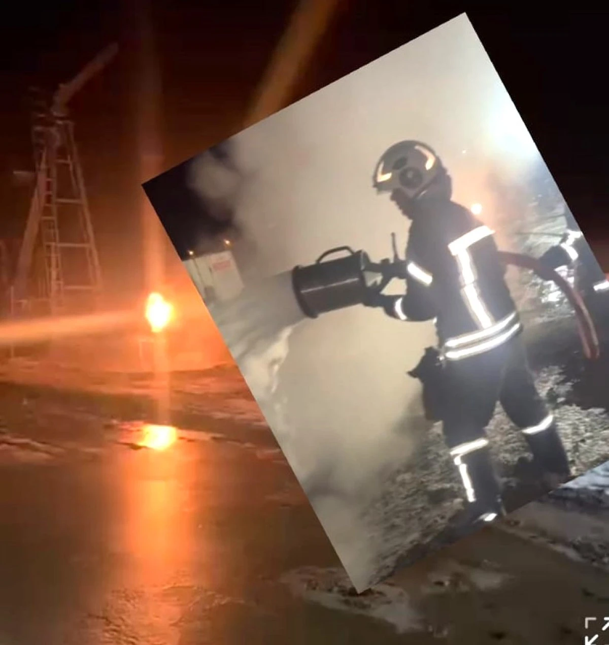 SASON&rsquo;DA PETROL KUYUSUNDA KORKUTAN YANGIN