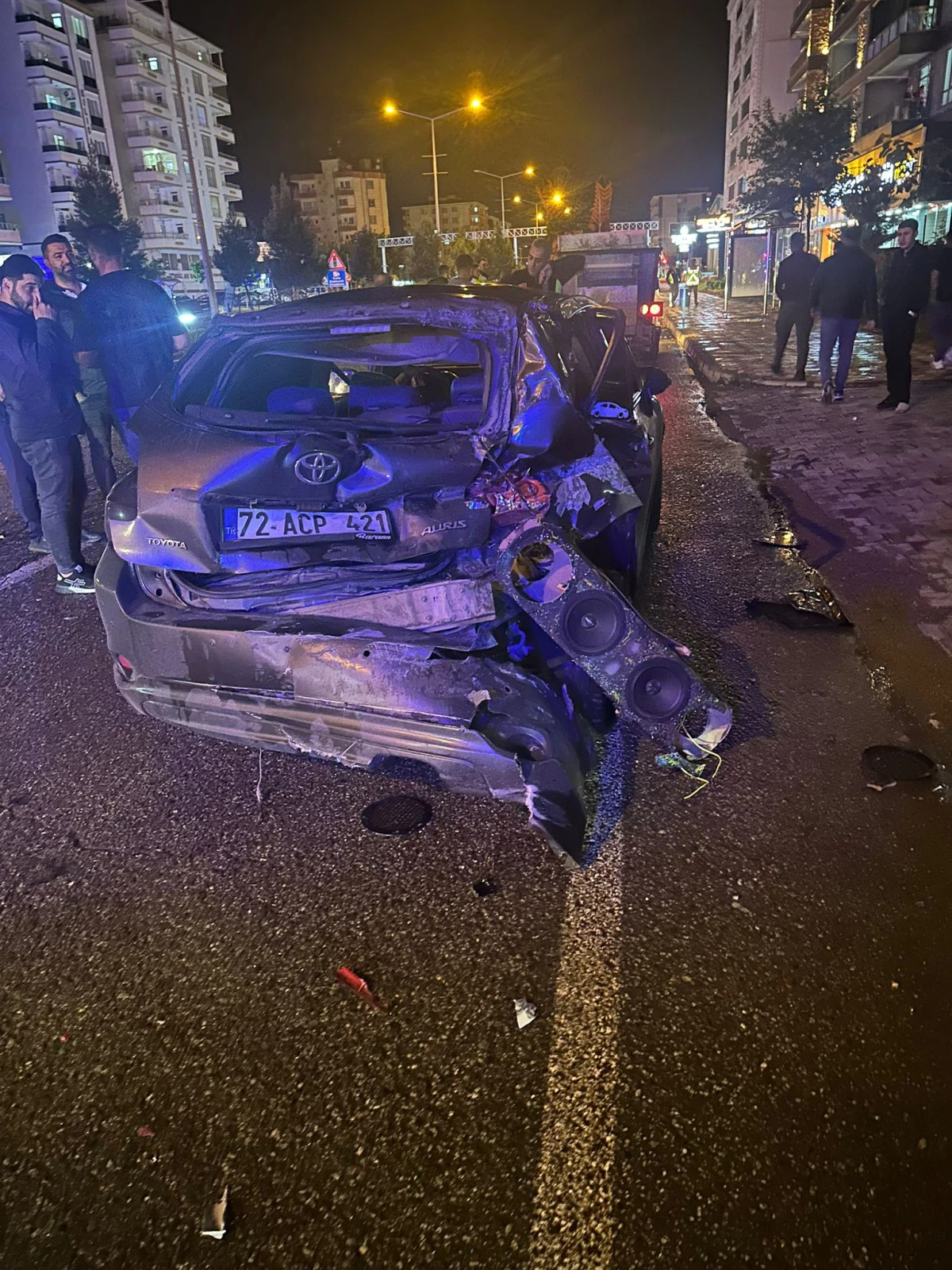 Siirt &Ccedil;evre Yolu&rsquo;nda Maddi Hasarlı Kaza