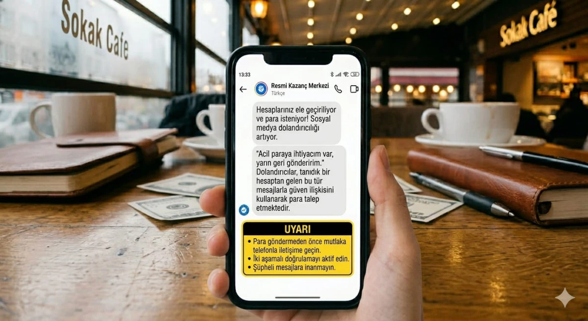 SOSYAL MEDYA PLATFORMLARINDAKİ DOLANDIRICILIĞA DİKKAT
