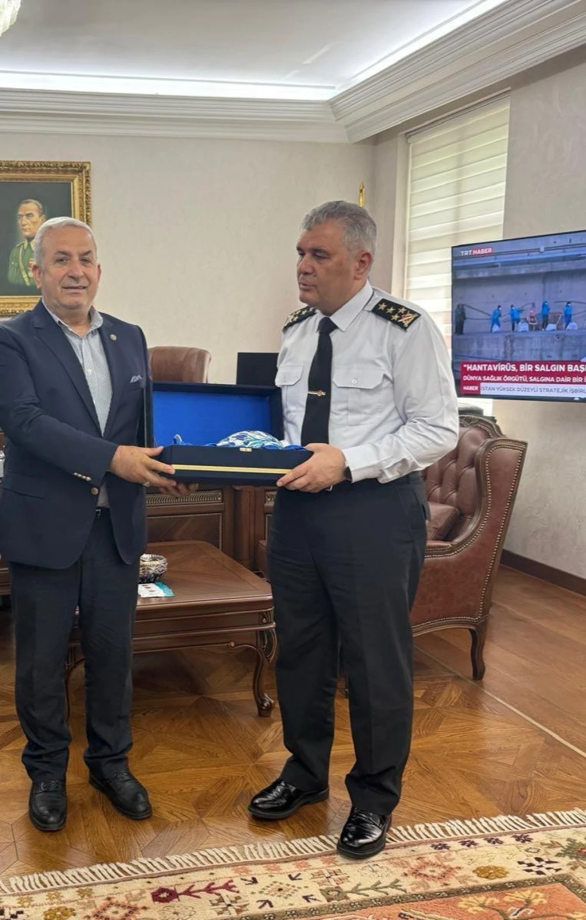 T&Uuml;MORSİAD BAŞKANI MUZAFFER BAĞ&rsquo;DAN JANDARMA GENEL KOMUTANI&rsquo;NA ZİYARET
