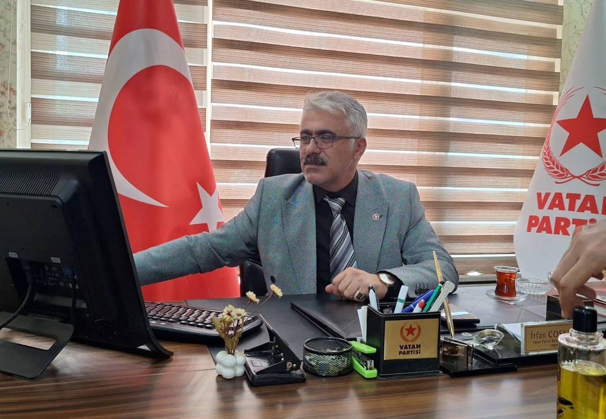 VATAN PARTİSİ BATMAN İL BAŞKANI İRFAN COŞKUN&rsquo;DAN GAZETEMİZE KUTLAMA