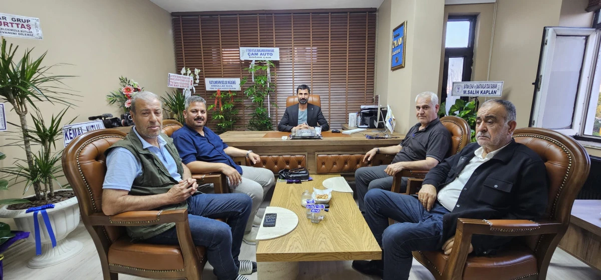 YEREL BASINDAN BATMAN OLAY GAZETESİ&rsquo;NE 10. YIL ZİYARETİ