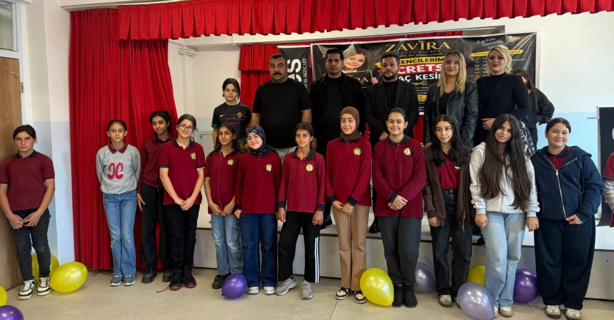 ZAVİRA G&Uuml;ZELLİK SALONU'NDAN &Ouml;ĞRENCİLERE &Uuml;CRETSİZ BAKIM VE SA&Ccedil; KESİMİ
